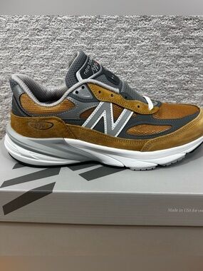 New Balance 990v6 Made in USA Workwear Tan U990TN6 Mens Sz 9 NEW